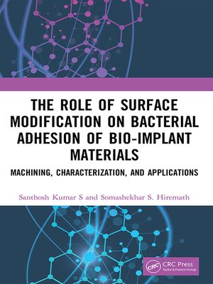cover image of The Role of Surface Modification on Bacterial Adhesion of Bio-implant Materials